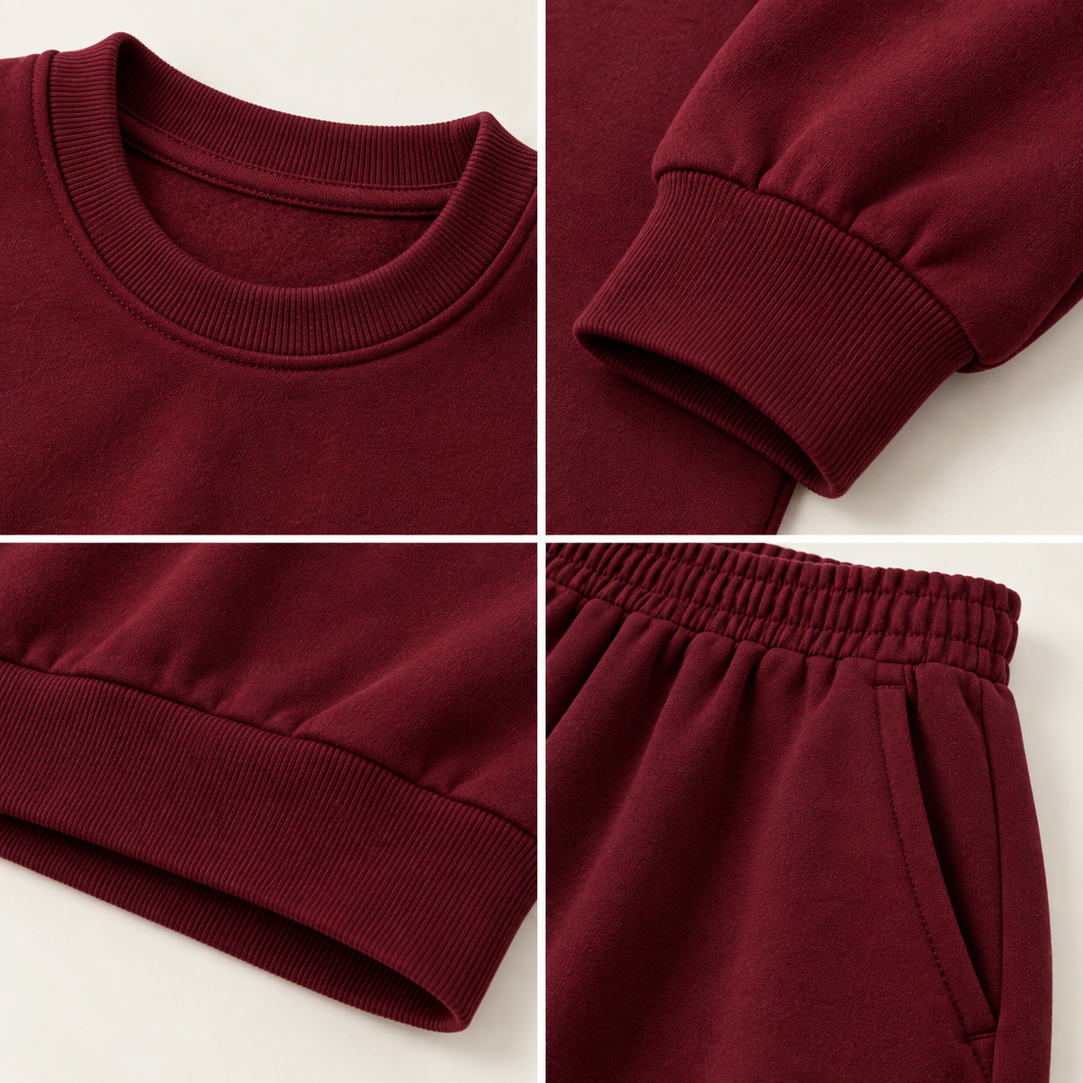 OVERSIZED SET - BURGUNDY EDITION